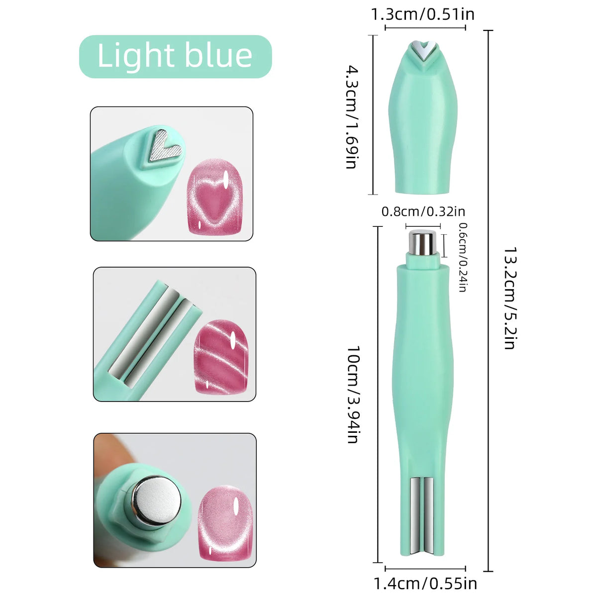 OrbitMag™ 3-in-1 Cat-Eye Nail Magnet