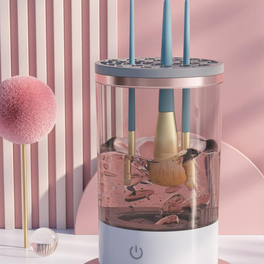 SpinPurre™ Automatic Fast-Dry Electric Makeup Brush Cleaner
