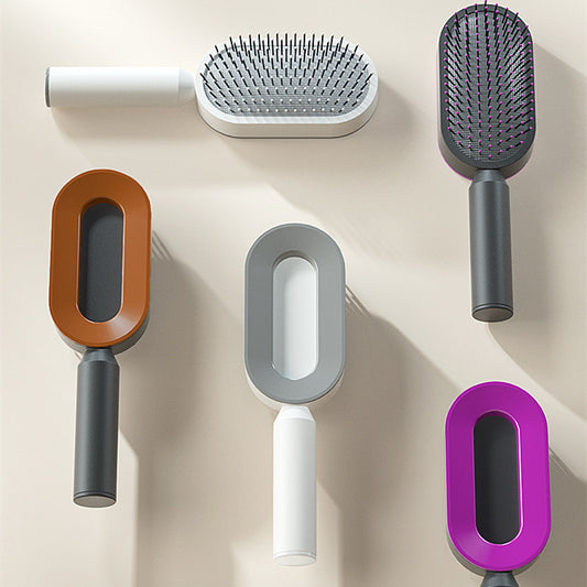 PureDetangle™ One-Click Self-Cleaning Hair Brush