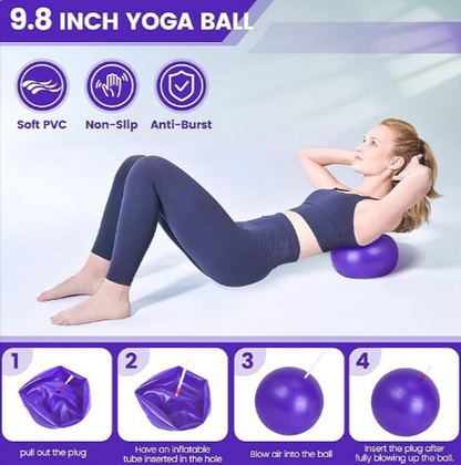 FlowFit™ 13-Piece Yoga & Pilates Kit