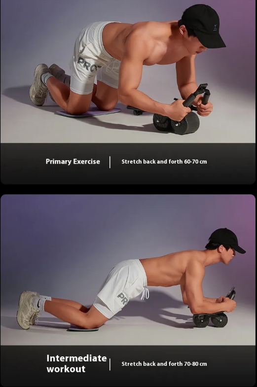 RollBack™ Auto-Rebound Ab Wheel