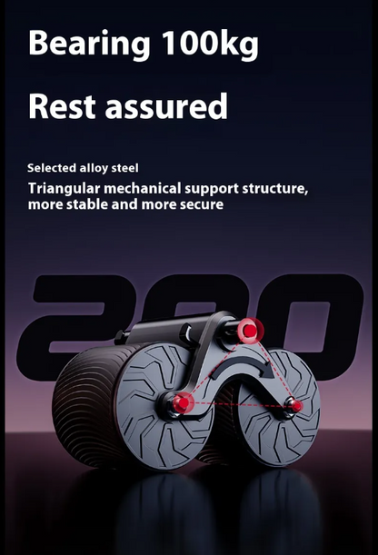 RollBack™ Auto-Rebound Ab Wheel
