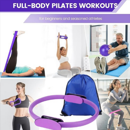 FlowFit™ 13-Piece Yoga & Pilates Kit