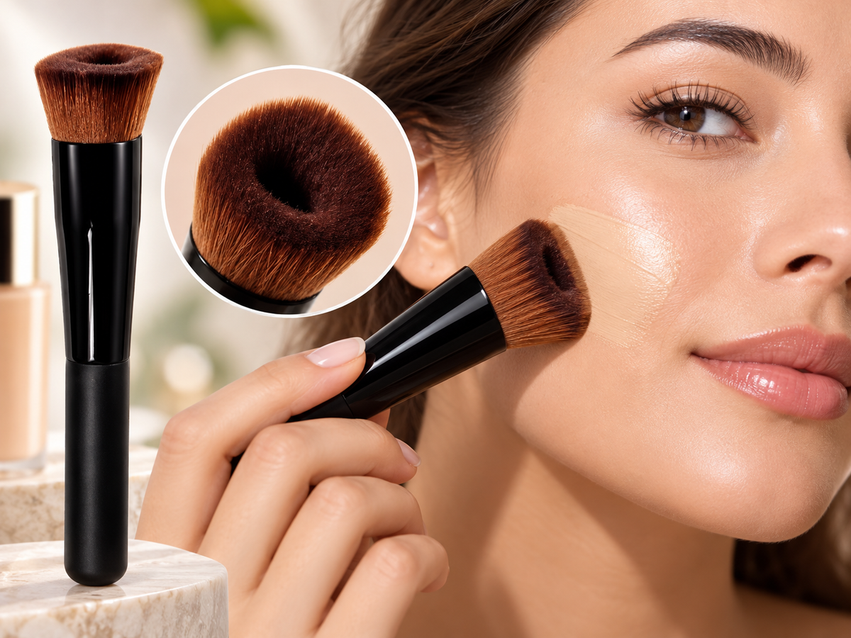 SculptGlide™ Ergonomic Curved Foundation & Contour Brush