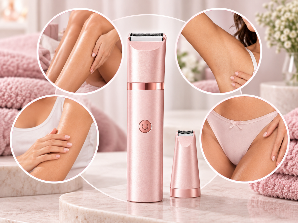 Velora™ 2-in-1 Body Shaver & Trimmer