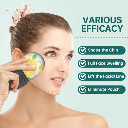 ChillGlow™ Ice Roller & Gua Sha Set