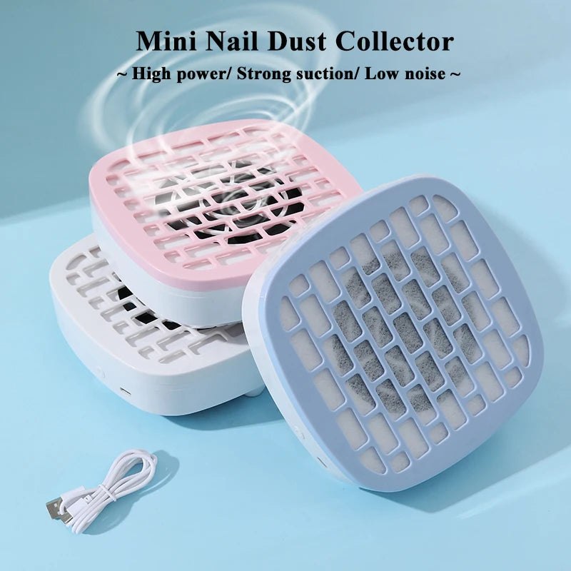 DustAway™ Mini Nail Dust Vacuum