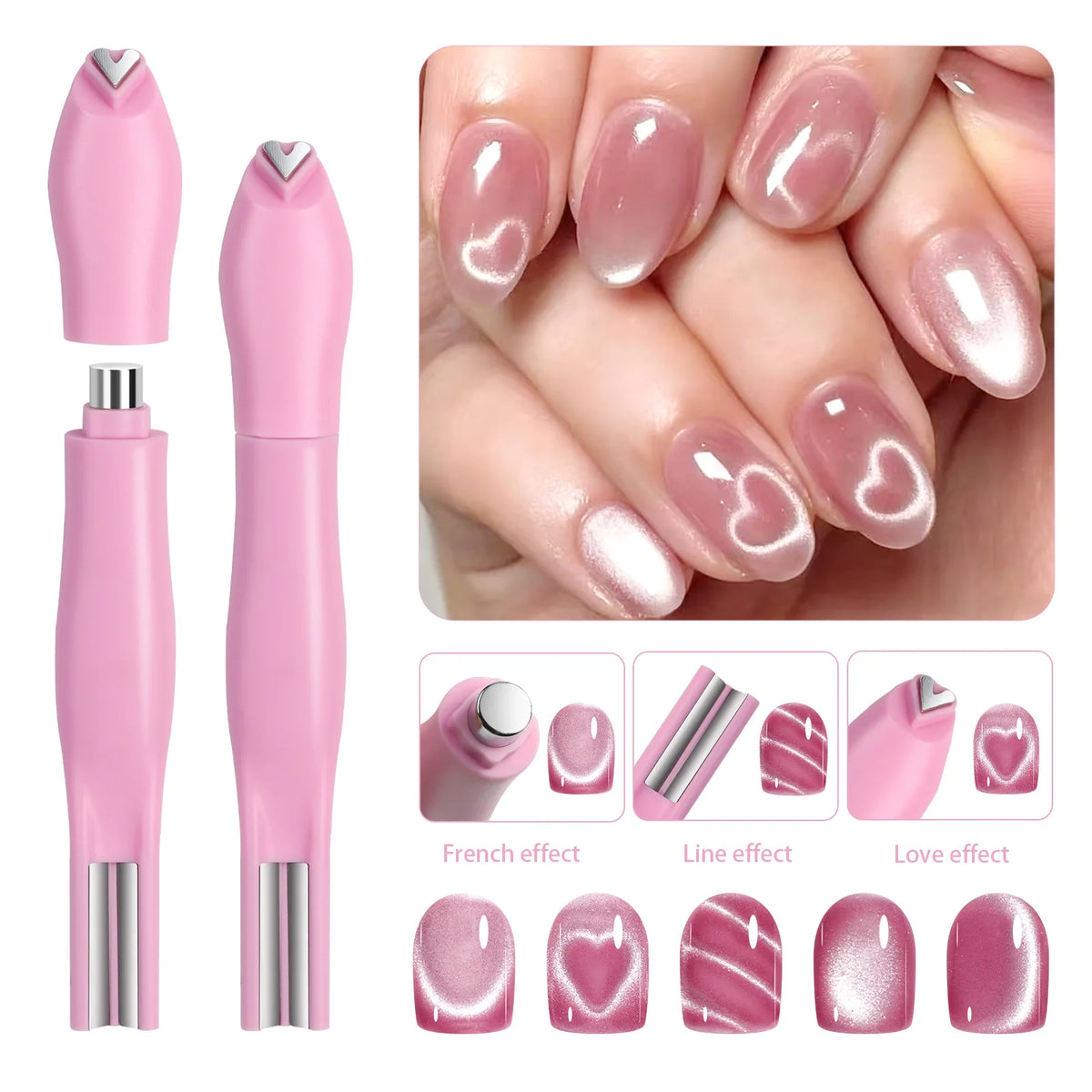 OrbitMag™ 3-in-1 Cat-Eye Nail Magnet