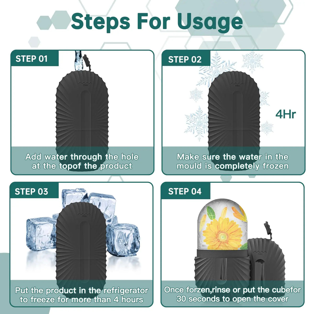 ChillGlow™ Ice Roller & Gua Sha Set