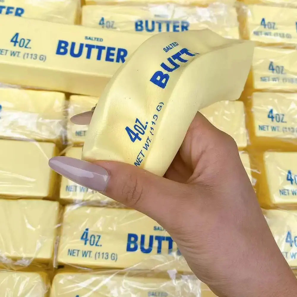 SquishMelt™ Slow-Rise Butter Squeeze Toy