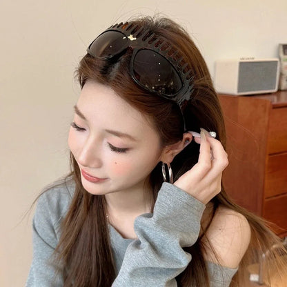 ShadeClip™ Comb Headband Sunglasses