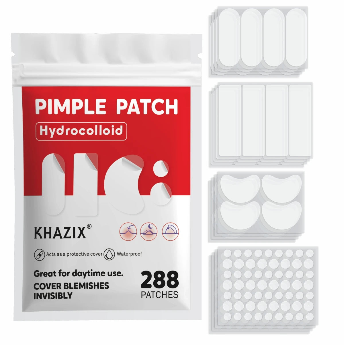 ClearDot™ Hydrocolloid Pimple Patches