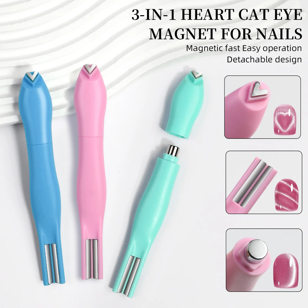 OrbitMag™ 3-in-1 Cat-Eye Nail Magnet