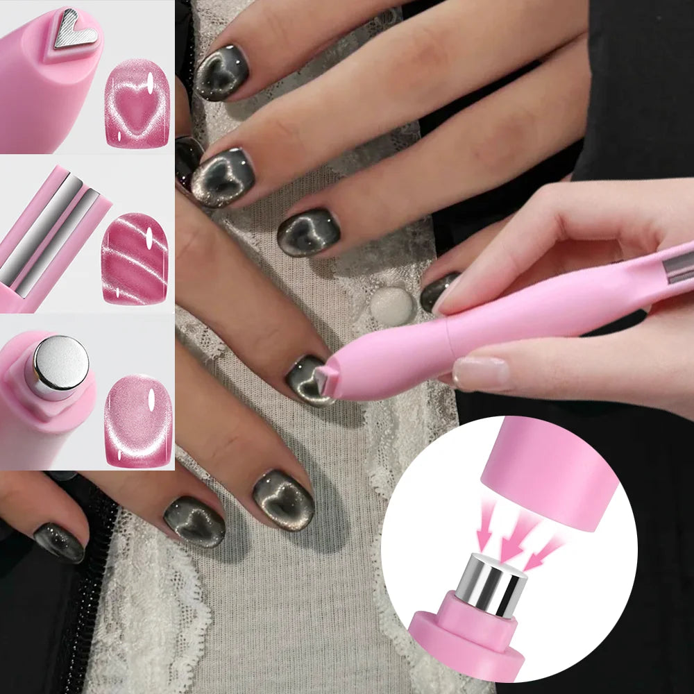 OrbitMag™ 3-in-1 Cat-Eye Nail Magnet