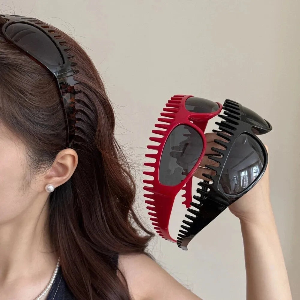 ShadeClip™ Comb Headband Sunglasses