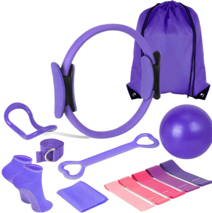 FlowFit™ 13-Piece Yoga & Pilates Kit