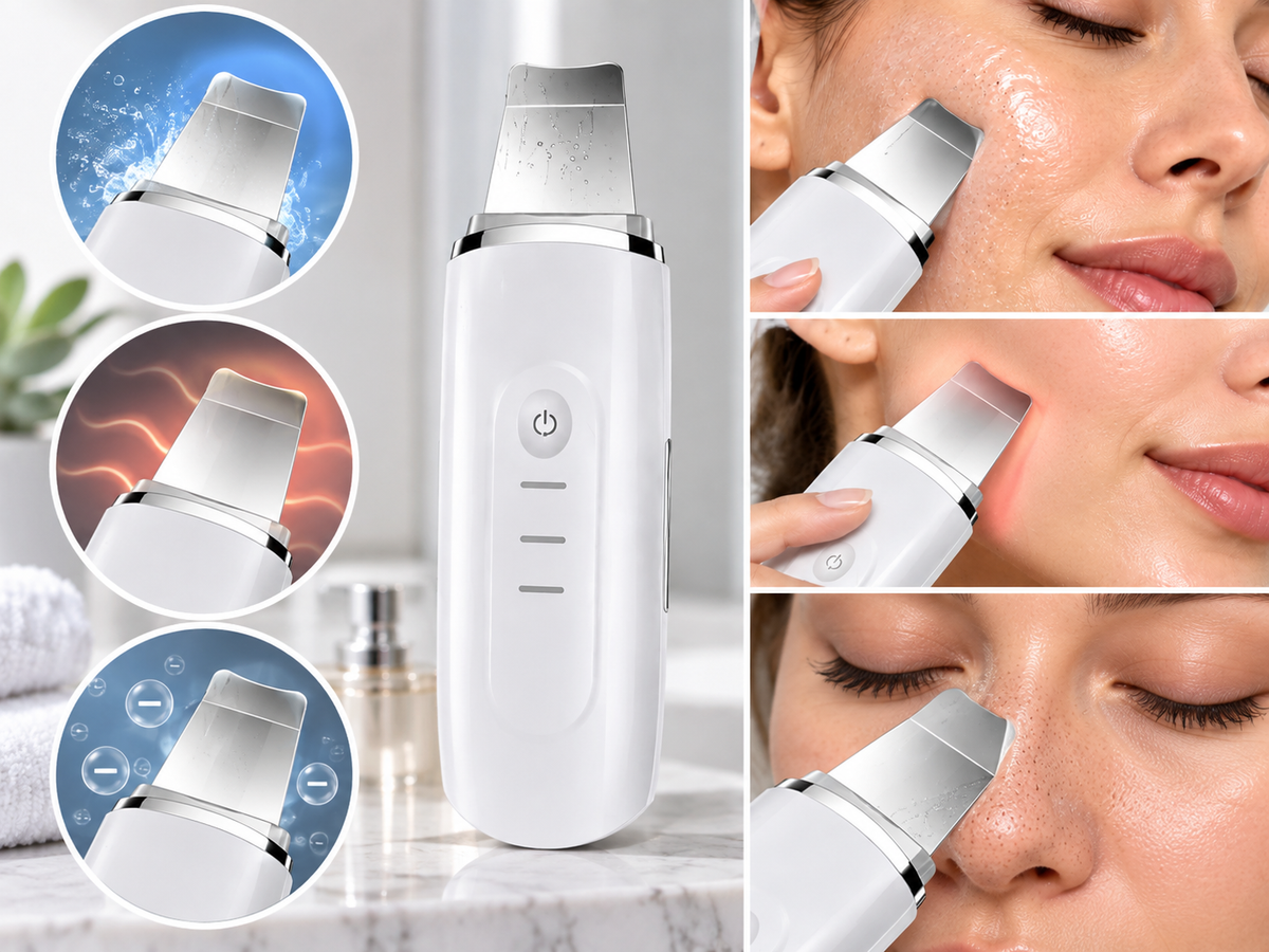 Ultrasonic Facial Cleansing & Pore Care Device - Benefit 2