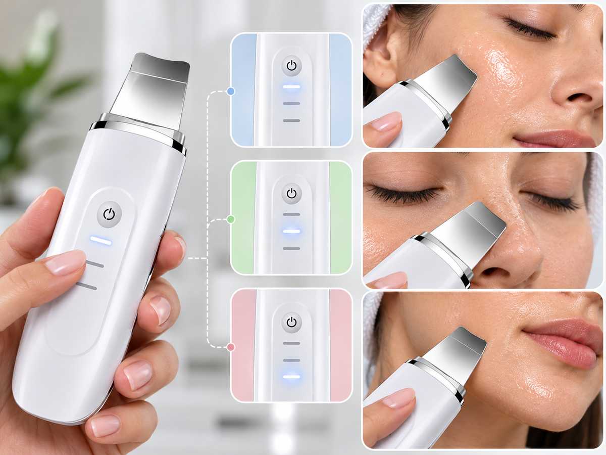 Ultrasonic Facial Cleansing & Pore Care Device - How It Works 2
