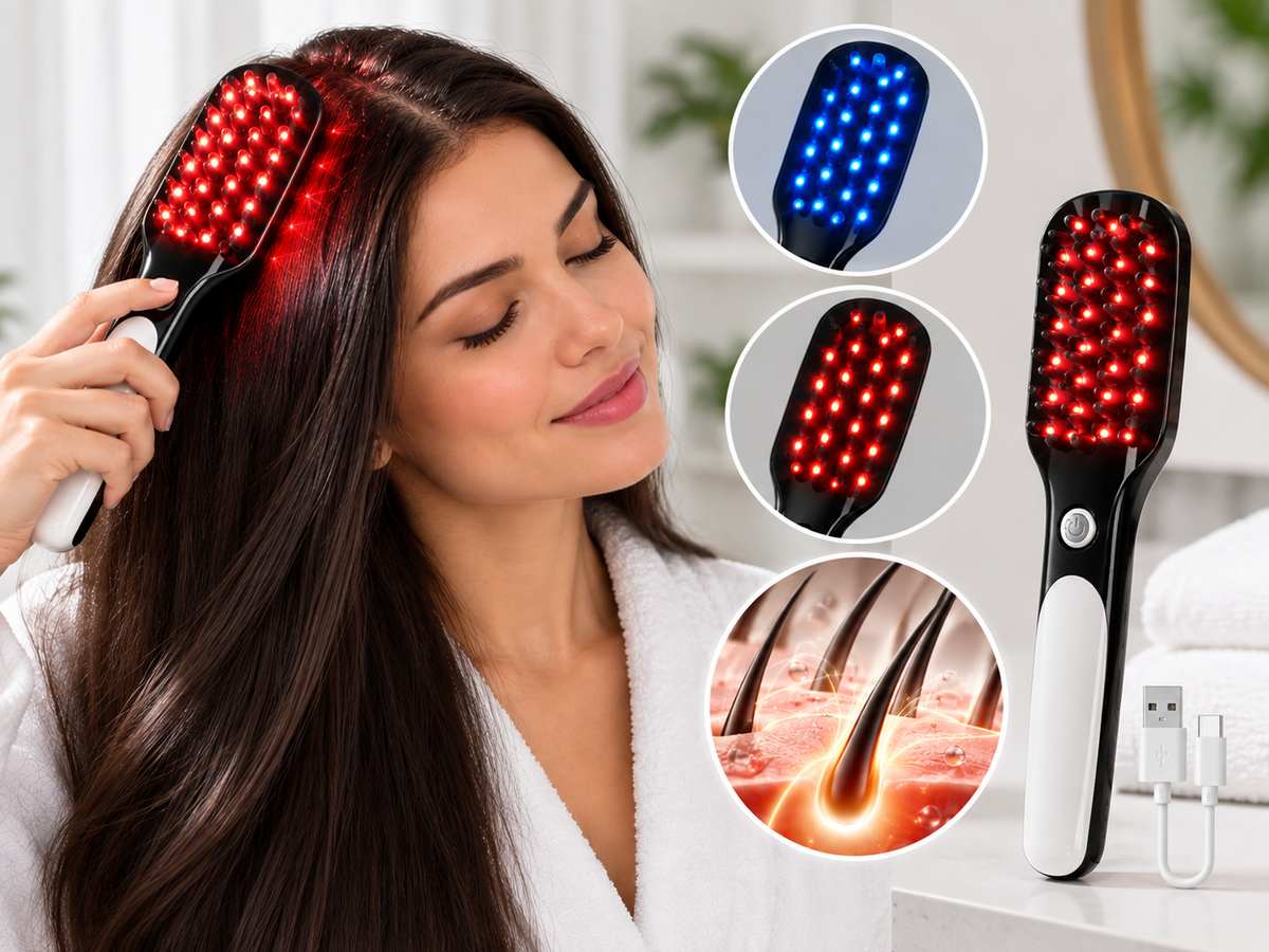 Vibrating Scalp Massage Comb - Benefit 3